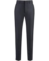 Prada - Wool Blend Tailored Trousers For - Lyst