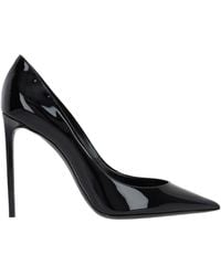 Saint Laurent - Zoè Décolleté in pelle - Lyst