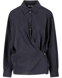 Lemaire - Twisted Silk Shirt - Lyst