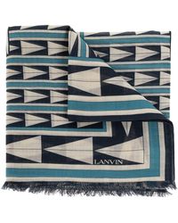 Lanvin - Sciarpa di lana - Lyst
