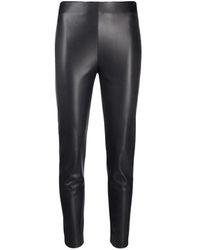 Blanca Vita - Pantaloni skinny in ecopelle - Lyst