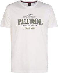 Petrol Industries - Jersey T-Shirt Met Print Astro - Lyst