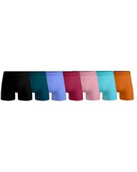 MUCHACHOMALO - 7-Pack Boxer Shorts Solid - Lyst