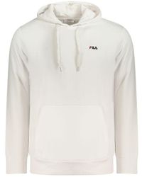 Fila - Witte Katoenen Sweatshirt - Lyst