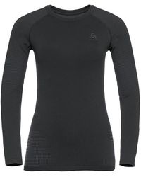 Odlo - Bl Top Crew Neck/S Performance Warm Ec - Lyst