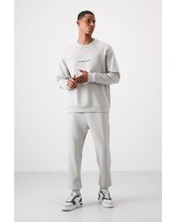 TOMMY LIFE - Printed Fleece Sweatshirt And Pants Set - Lyst