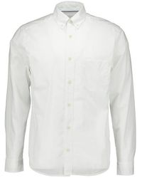Eton - Solid Chambray Shirt Lange Mouw Overhemden 100014782 - Lyst
