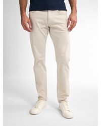 Petrol Industries - Russel Gekleurde Regular Tapered Fit Jeans Flamingobreeze - Lyst
