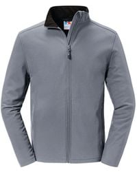 Russell - Essential Recycled Soft Shell Jacket (Iron) - Lyst