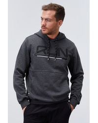 TOMMY LIFE - Logo Printed Hooded Sweatshirt - Lyst