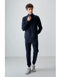 TOMMY LIFE - Color Block Fleece Sweatshirt And Pants Set - Lyst