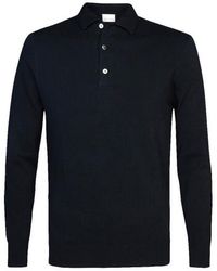 Profuomo - Luxury Basic Polo Met Lange Mouwen - Lyst