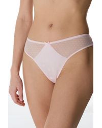 Penti - Dot Satin Brazilian Briefs - Lyst