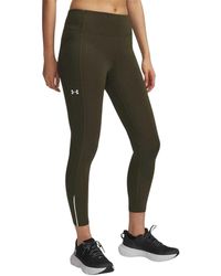 Under Armour - Fly Fast-Legging Met Hoge Taille Voor - Lyst