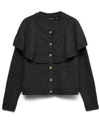 Vero Moda - Vmlilli Cape Cardigan Met O-Hals - Lyst