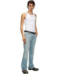 DIESEL - Rechte Jeans 1998 Light Wash (Blauwe Denim) - Lyst
