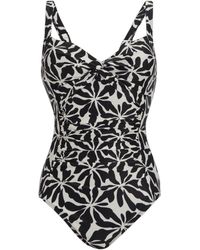 Regatta - Sakari Abstract Floral Tummy Control One Piece Zwempak - Lyst