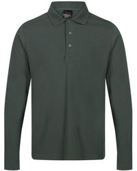 Regatta - Pro Long-Sleeved Polo Shirt (Dark) - Lyst
