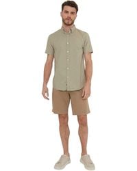 Threadbare - "Leo" Hemd Für Herren, Regulär (Salbei) - Lyst