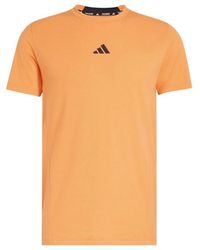 adidas - D4T Tee Training T-Shirt Korte Mouw - Lyst