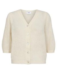 Numph - Numph 705708 Nulana Cardigan 9001 Cloud Dancer - Lyst