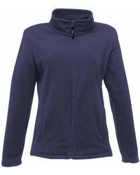 Regatta - Microfleece Full Zip Jas (Donkere Marine) - Lyst