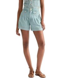 Wrangler - Country Estate Short Pale Denim - Lyst