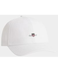 GANT - Cap High Shield Cotton Twill Cap 9900001/110 - Lyst
