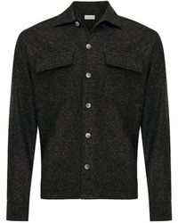 Gentiluomo - Overshirt Donker - Lyst
