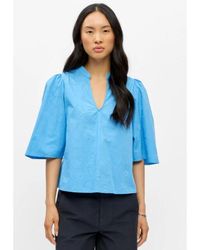 Object - Objhelia 2/4 Re V-Neck Top 145 - Lyst