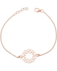 Orphelia - 'Jasmine' 925 Sterling Bracelet - Lyst