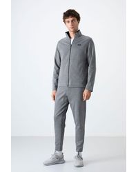 TOMMY LIFE - Zip-Collar Sweatshirt And Pants Set - Lyst