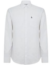 Original Penguin - Oxford Katoenen Button-Down Overhemd (Briljant) - Lyst