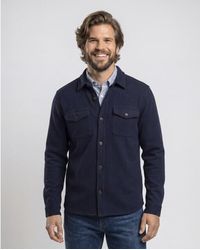 Campbell - Overshirt Donker - Lyst