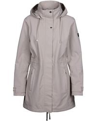 Trespass - Ladies Pavlina Tp75 Waterproof Jacket (Oatmilk) - Lyst