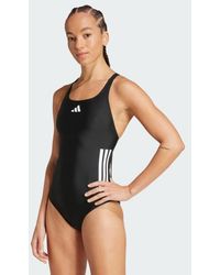 adidas - 3S Bld Swimsuit Badpak Sport - Lyst