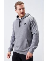 TOMMY LIFE - Solid Hooded Sweatshirt With Pocket - Lyst