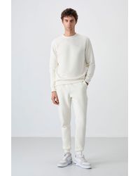 TOMMY LIFE - Cotton- Fleece Sweatshirt And Pants Set - Lyst
