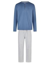 Phil & Co. Berlin - Pyjama Set Lang Gestreept - Lyst