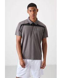TOMMY LIFE - Colour-Blocked Polo T-Shirt - Lyst