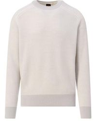 BOSS - Trui Ronde Hals - Lyst