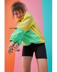 TOMMY LIFE - Oversized Plush Half-Zip Sweatshirt - Lyst