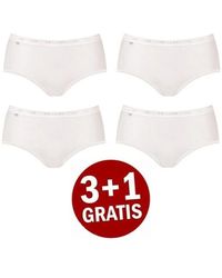 Sloggi - Basic+ Midi 4-Pack - Lyst