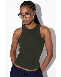 Busem - Ribbed Cotton-Blend Tank Top - Lyst