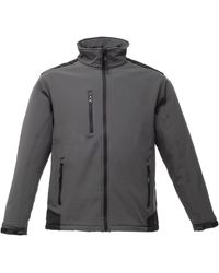Regatta - Sandstorm Hardwearing Softshell Jacket (Water Repellent) (Seal/ - Lyst