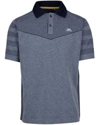 Trespass - Nab Tp75 Active Polo Shirt Marl) - Lyst