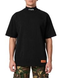 Heron Preston - Ctmnb Jersey Oversized T-Shirt /Wit) - Lyst
