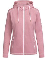 Trespass - Ladies Rootless Stripe Marl At200 Fleece Jacket Haze) - Lyst