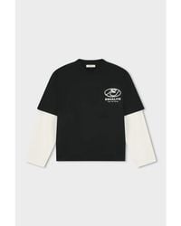 Equalite - Arid Double Layer Oversized Longsleeve Tee - Lyst
