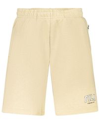 Fila - Beigh Katoenen Short - Lyst